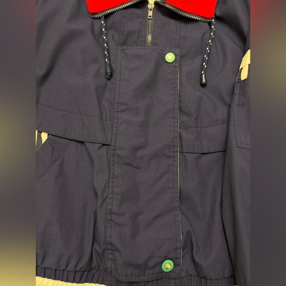 Izzi Spirit Jacket Size Small Nautical Yacht Club Beach Regatta Vintage 80’s GUC - Picture 6 of 12